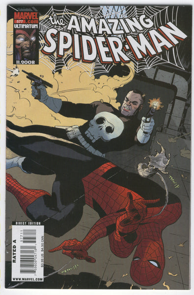 Amazing Spider-Man #577 The Punisher Goes Hunting (uh oh!) VF