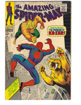 Amazing Spider-Man #57 The Power Of Ka-Zar! Silver Age Lee Romita Classic! VGFN