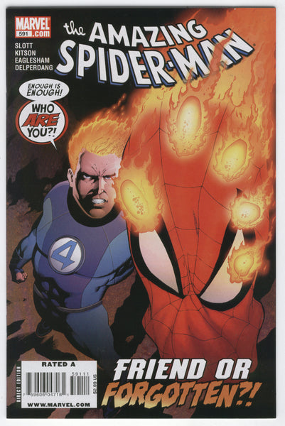 Amazing Spider-Man #591 Friend Or Forgotten? VFNM
