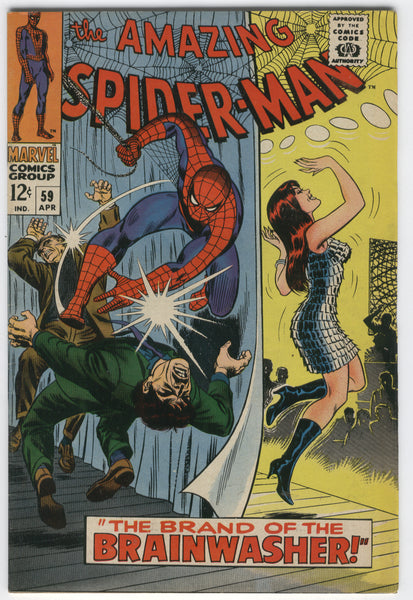 Amazing Spider-Man #59 First Mary Jane Cover Silver Age Key FN