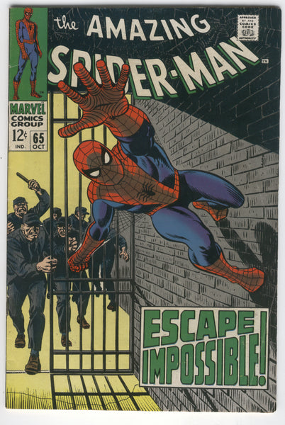 Amazing Spider-Man #65 Escape Impossible! Silver Age VGFN