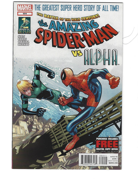 Amazing Spider-Man #694 Alpha! VF