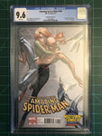 Amazing Spider-Man #700 CGC 9.6 J. Scott Campbell Midtown Comics Variant Mary Jane Cover "Death Of Peter"