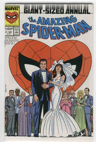 Amazing Spider-Man Annual #21 Wedding Special Peter Parker Variant VFNM