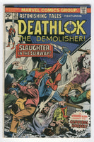Astonishing Tales #32 Deathlok Slaughter In The Subway Bronze Age Classic VG+