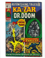 Astonishing Tales #6 Ka-Zar! Doom! Black Panther! Bronze Age VGFN