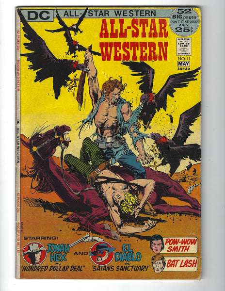 All-Star Western #11 Second Appearance Of Jonah Hex! Bronze Age Key! VGFN