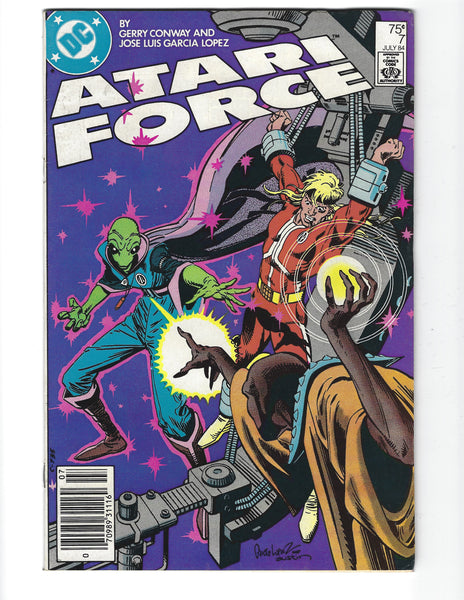 Atari Force #7 News Stand Variant FN