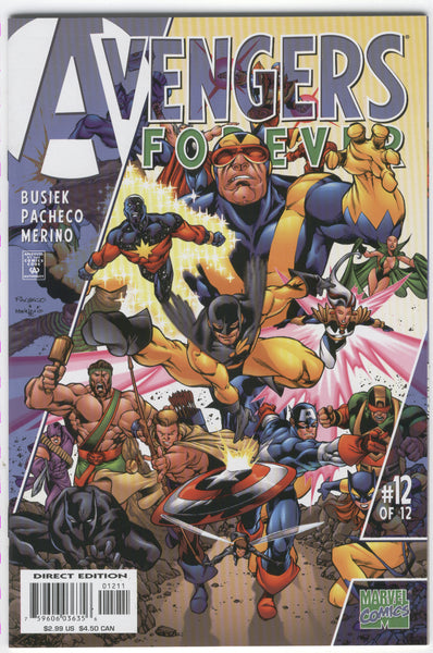Avengers Forever #12 The Battle Rages VFNM