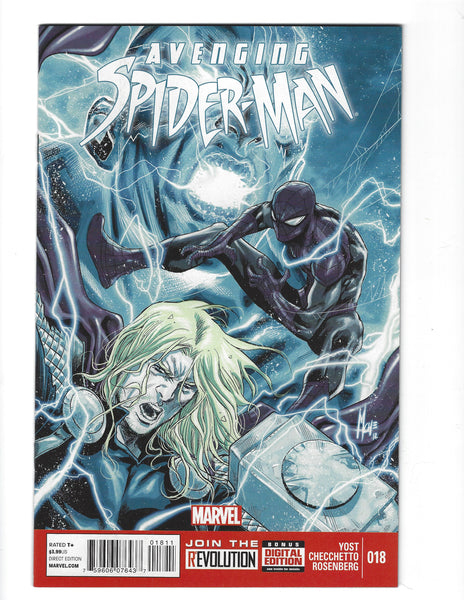 Avenging Spider-Man #18 Thor! VFNM