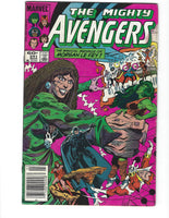 Avengers #241 The Menace Of Morgan LeFay! News Stand Variant VG