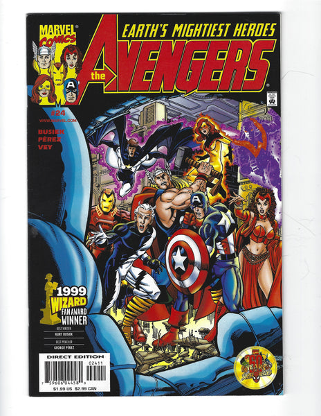 Avengers #24 Perez Art VFNM