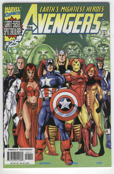 Avengers #25 Vol. 3 with Awesome Perez Art NM
