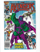 Avengers #267 Kang Lives! News Stand Variant FN