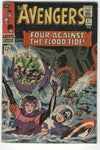 Avengers #27 Four Against The Flood-Tide Silver Age Classic VG
