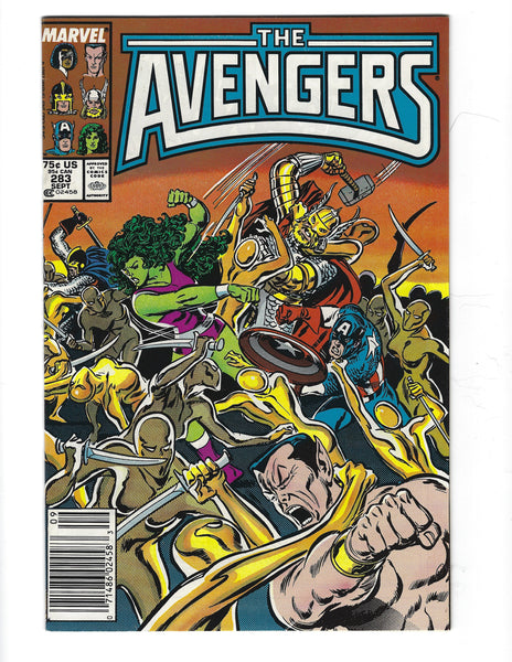 Avengers #283 Whom The Gods Would Destroy! News Stand Variant FVF