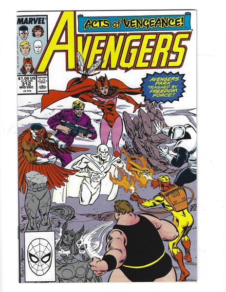 Avengers #312 Trashed By Freedom Force! VFNM