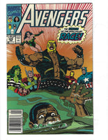 Avengers #328 Rage! News Stand Variant VF