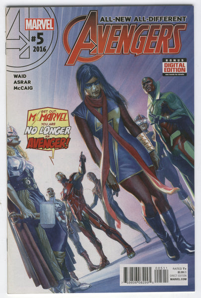 All-New, All-Different Avengers #5 Ms. Marvel Is Out! NM
