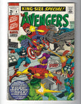 Avengers Annual #4 The Masters Of Evil! Bronze Age Giant VG+