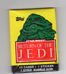 Star Wars Return Of The Jedi Sealed Card Pack 1983 HTF