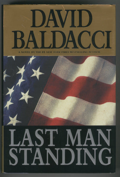 David Baldacci Last Man Standing Hardcover w/ DJ First Printing VF