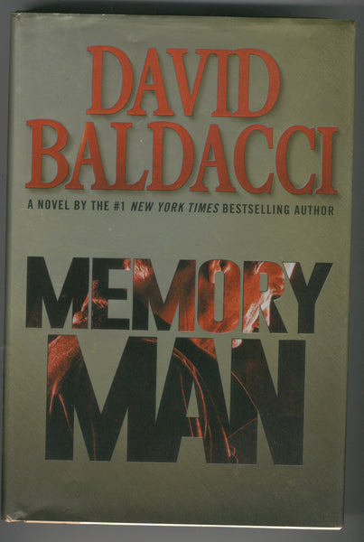 David Baldacci Memory Man Hardcover w/ DJ First Printing VF