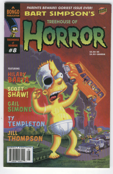 Bart Simpson's Treehouse Of Horror #8 NM-