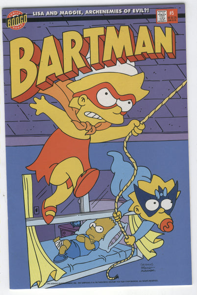 Bartman #5 Maggie & Lisa Take Command! VFNM