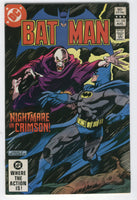 Batman #350 Nightmare In Crimson! VF