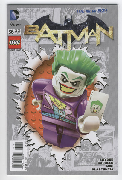 Batman #36 New 52 Joker Lego HTF Variant NM