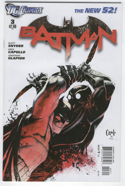 Batman #3 DC New 52 Series The Owls VFNM