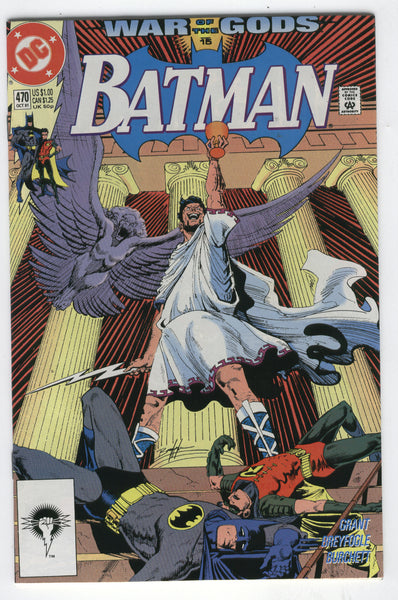 Batman #470 Of Gods And Men VFNM