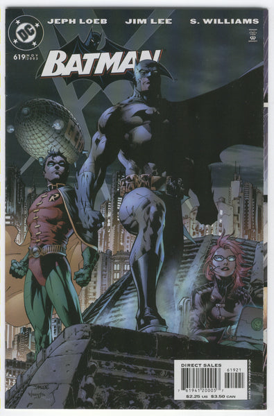 Batman #619 Hush Jim lee Gatefold Cover with all the Characters FVF