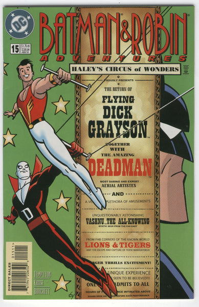 Batman And Robin Adventures #15 The Flying Dick Grayson! VFNM
