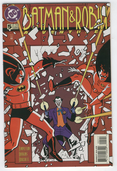 Batman And Robin Adventures #5 The Joker is Second Banana? VFNM