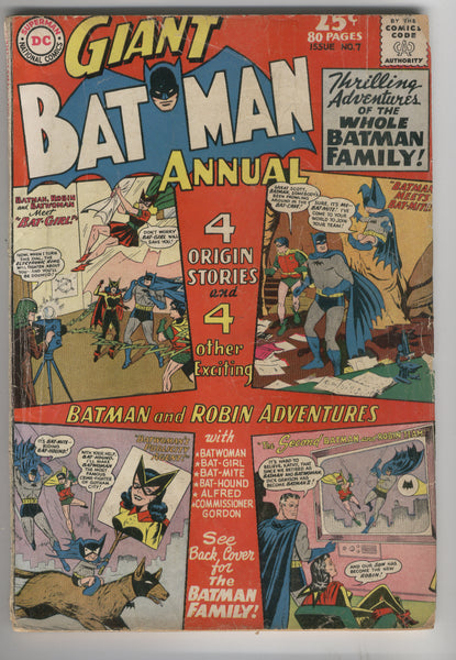 Giant Batman Annual #7 GD