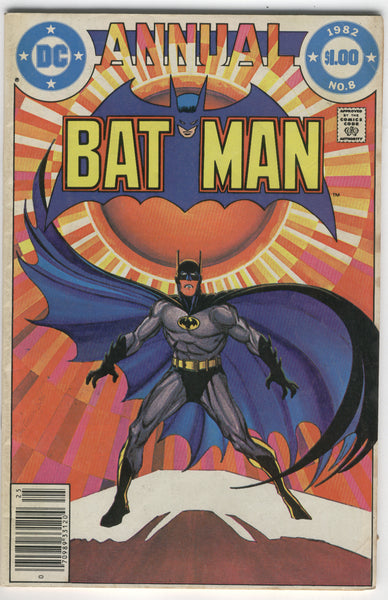 Batman Annual #8 News Stand Variant VG