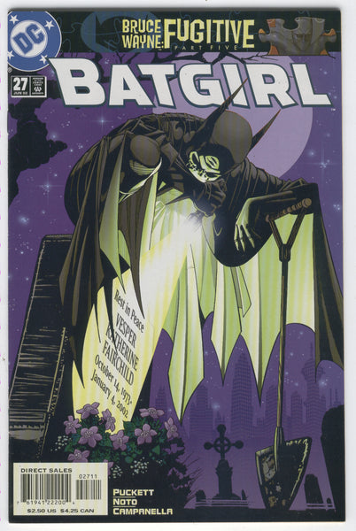 Batgirl #27 Bruce Wayne: Fugitive NM-