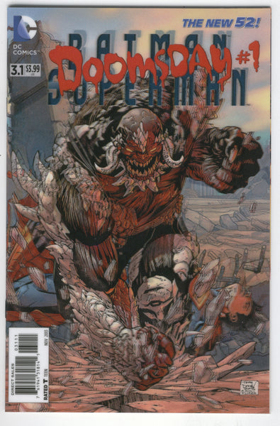 Batman Superman #3.1 Lenticular Cover Doomsday #1 NM