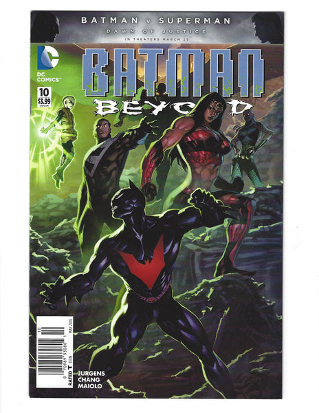 Batman Beyond #10 City Of Yesterday News Stand Variant VF