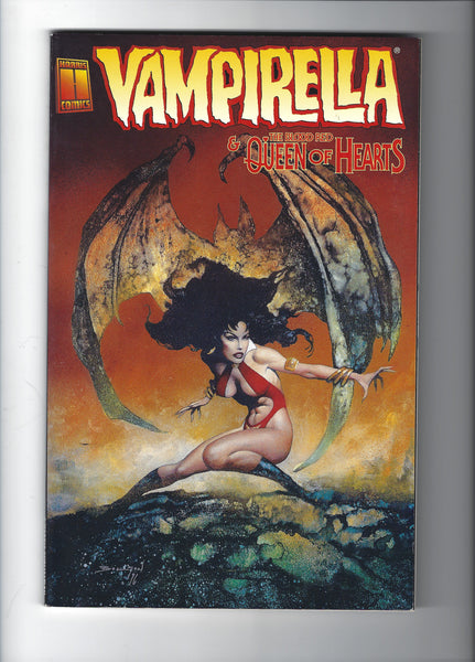 Vampirella Blood Red Queen Of Hearts Prestige Format Harris Comics VF
