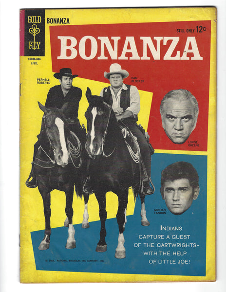 Bonanza #7 Photocover Gold Key Silver Age VGFN