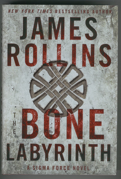 James Rollins The Bone Labyrinth Hardcover w/ DJ VFNM First Print