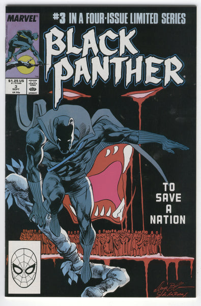 Black Panther #3 1988 Limited Series VF