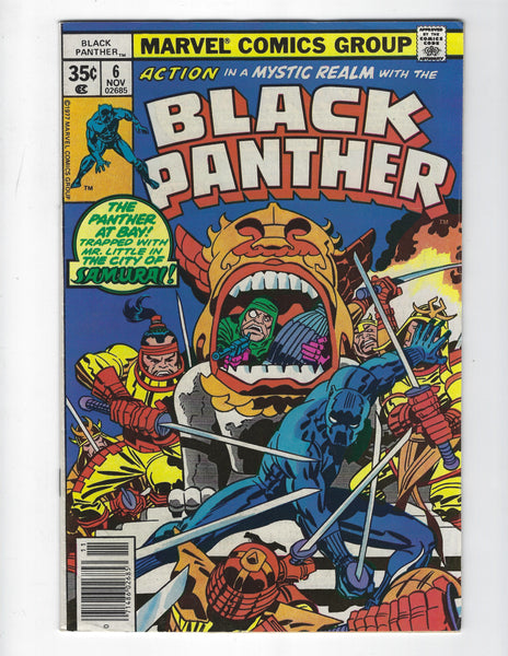 Black Panther #6 Bronze Age Kirby Classic FVF