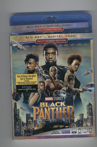 Black Panther Blu-Ray DVD Sealed New
