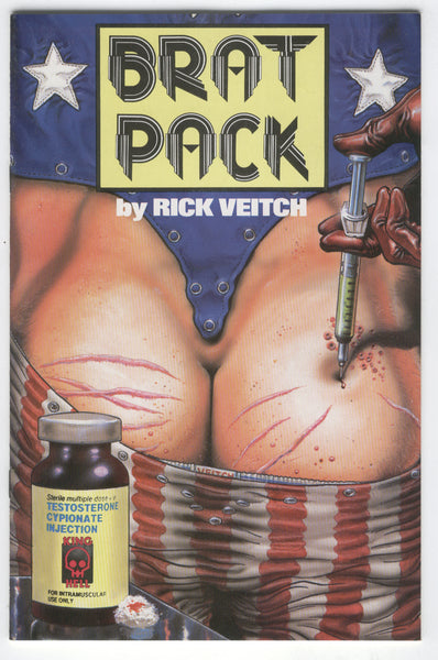 Brat Pack #5 Rick Veitch HTF Indy Mature Readers FN