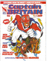 Captain Britain Magazine #1 HTF Marvel UK VG