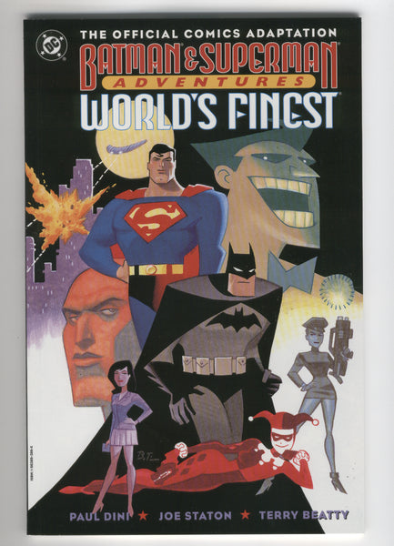 Batman & Superman Adventures Worlds Finest Hard to Find Eatly Harley Quinn Appearance NM-